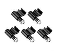 Vibsky Soporte de cable de freno automático, hebilla de clip de marco de aleación de aluminio para tubo de aceite de 5 mm/5,5 mm, guía de línea de freno de bicicleta para V-Brake