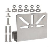 Vibsky Soporte de montaje para cámara de seguridad solar EufyCam S4 - Ajuste de canalón de metal