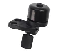 Vibsky Timbre de aluminio para Segway para scooter eléctrico Ninebot MAX G3 F3 ZT3 para Pro, seguridad ligera, montaje rápido, color negro
