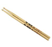 Vic Firth American Classic 2B Hickory Varillas de Batería Punta Glándula Madera