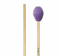 Vic FIrth - American Custom® Maza de Marimba - M4 - La fibra sintética - Cabeza color rojoonda supersuave - Purple