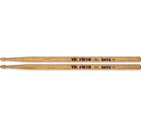 VIC FIRTH Baqueta para batería American Classic Terra 7A, punta de madera en forma de lágrima 7AT