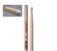 Vic FIrth - Baquetas de la serie American Classic® 5AKF Kinetic Force - Madera de nogal American - Punta de Madera