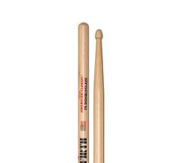 Vic FIrth - Baquetas de la serie American Classic® 7ADG DoubleGlaze - Madera de nogal American - Punta de Madera