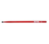 Vic FIrth - Baquetas NOVA - 2BN - Punta de Nailon - color rojo