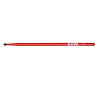 Vic FIrth - Baquetas NOVA - 7AN - Punta de Nailon - color rojo