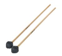 Vic FIrth - Maza de Marimba serie Corpsmaster® - M186 - Hilo - Núcleo de goma ponderado - Medio - color negra