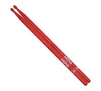 Vic FIrth - Baquetas NOVA - 5B - Punta de Madera - color rojo