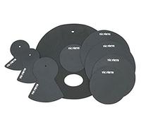 Vic FIrth - Práctica silenciosa - Kit de Silenciador para tambores - Tamaños de diámetro: 12”, 13”, 14”, 16", 22", HiHat and Platillos (x2)