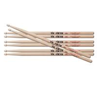 Vic Firth PX5B.3-X5B.1 American Classic Extreme 5B - Baquetas para batería (4 pares)
