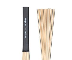 Vic FIrth - RE-MIX Cepillos de Tambor - Tacos de madera de abedul - Rango medio