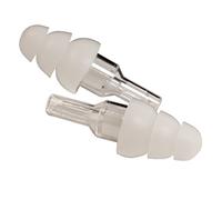 Vic FIrth - Vic Earplugs - Apones para los oídos para reducción de ruido - Talla grande - color blanco