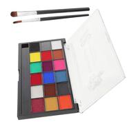 VICASKY 1 caja de colores para fiestas, pintura corporal, pintura de acuarela, kit de maquillaje para cosplay para pintura facial, pintura de festivales, accesorios de maquillaje para adultos, polvo