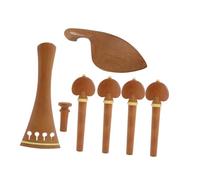 VICASKY 1 Juego Accesorios para violín Apariencia hermosa para tu violín clavijas de cordal de violín clavijas de afinación de violonchelo 4 4 repuestos de violín clavija de violín ébano