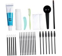 VICASKY 1 juego de crema de cejas para un peinado que se decolora con pincel, ligero y portátil para un maquillaje perfecto de cejas