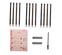 VICASKY 1 juego de lápices de cejas para maquillaje parcial, con colores encantadores, delineador de ojos preciso y lápices de sombra de ojos para salones de belleza y uso doméstico