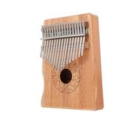 VICASKY 1 Juego Kalimba De 17 Tonos Piano De Pulgar De 17 Teclas Instrumento De Piano De Dedo Kalimba De 17 Teclas Principiante Kalimba Arpa De Pulgar Mbira Piano Portátil Niño Billa Caoba