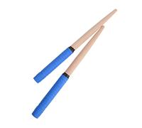 VICASKY 1 Par baquetas de madera baquetas personalizadas muslos de pollo instrumento musical bastones de madera palillo de madera accesorios para instrumentos de percusión Bambú Blue