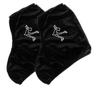 VICASKY 1 par de fundas elásticas para patines de patinaje artístico, para varios patines, duraderas y resistentes al desgaste, para adultos, color negro