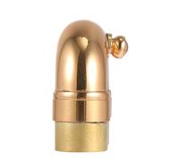 VICASKY 1 Pc silenciador de trompeta cuello doblado profesional accesorio de trompeta reemplazo de trompeta de trompeta cuello curvo de trompeta doblar el cuello latón Golden