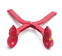 VICASKY 1 pieza muñeco de nieve en forma de fabricante para niños y niñas al aire libre bola de nieve clip juguetes colores aleatorios para invierno batallas de bolas de nieve protege las manos del