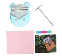 VICASKY 1 Unidades Pulgar Violín Kalimba Piano Instrumentos Musicales Para Adultos Musical Midi Dedo Teclado Portátil Instrumento Musical Niños Instrumento Musical Exquisito Kalimba Azul Acrílico