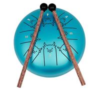 VICASKY 1 Unidades Wangyou pequeños instrumentos botón C lengua con 8 tonos lengua hoja de partitura para aleación de acero único