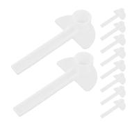 VICASKY 10 Comederos para Abejas Diseño Tipo Boquilla de Pato, Comederos de Agua para Colmenas, Accesorios de Apicultura Duraderos y Prácticos para Alimentación y Riego en Apicultura