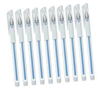 VICASKY 10 lápices de belleza resistentes al agua, portátil, posición de peca, marcador facial, para adultos, cuidado del cuerpo natural, marcador de piel, rotulador para la piel, plástico azul