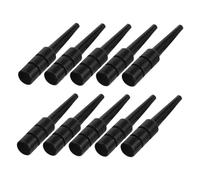 VICASKY 10 lápices de puntos, pinzas para belén, pinzas de pesebre, pinzas de valoración para juegos de mesa, tabla de cribbage, aguja de belén, pinzas de metal negro