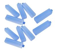 VICASKY 10 Paquetes de Bloques Congeladores de Hielo Azul, Pequeños y Portátiles, Reutilizables para Conservación de Alimentos y Bebidas en Camping y Logística Fría