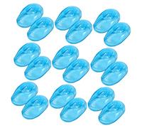 VICASKY 10 pares de orejeras de silicona para teñir el cabello impermeable para proteger el champú y teñir el cabello para salones de peluquería y uso personal