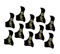 VICASKY 10 piezas Guitarra Pickguard con patrón de dragón placas protectoras resistentes a los arañazos para guitarras folclóricas acústicas instalar diseño personalizado guitarra