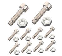 VICASKY 10 Piezas Tornillos Para Piano De Bolsillo Acero Inoxidable