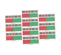 VICASKY 10 Uds Pegatinas De Sonido De Piano De Pulgar Nota De Entrenamiento De Kalimba Pegatina De Kalimba Para Principiantes 17 Pegatinas De Piano De Pulgar De Clave Pegatinas De Escala