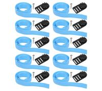 VICASKY 10 Unidades de Sujetadores para Tubos y Mantas, Sujetadores para | Correas de repuesto para cubiertas de piscina, kit de fijación para enrollador de cubierta solar para piscinas enterradas y
