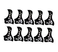 VICASKY 10 unids Guitarra Pickguard Pegatinas autoadhesivas para guitarra acústica y clásica con material antiarañazos de uva