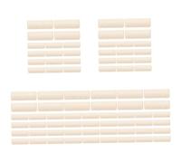 VICASKY 100 Piezas almohada de banjo tuerca de banjo piezas de repuesto de tn accesorio Tuerca de reemplazo de sostenedor del cuello del Resina sintética