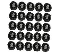 VICASKY 100pcs micrófono a prueba de viento no tejido esponja cubierta protectora para reunión escenario oficina