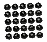 VICASKY 100piezas Filtro Antipop Fundas Protectoras Para Micrófono Prueba De Viento Desechables Funda Para Micrófono No Tejida Protector Para Negro Para Estudio De Grabación