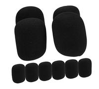 VICASKY 10piezas Fundas De Esponja Para Micrófono Protectores Lavables Para Estudios De Grabación y Conferencias Antiviento De Mano