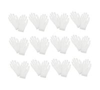 VICASKY 12 Pares Guantes Hidratantes De Algodón Para Adultos Guantes De Algodón Para Dormir Para Hidratación Nocturna