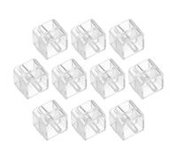 VICASKY 12 Piezas Núcleo del Dispensador de Cinta Adhesiva de Plástico Transparente Centro Dispensador de Cinta Pequeño Inserto de Rodillo para Oficina y Hogar