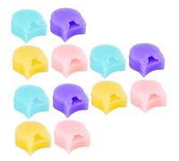VICASKY 12piezas Almohadillas Para Dedos De Cojín De Pulgar y Accesorios Para Soporte Para Dedos Para Aprendices y Músicos