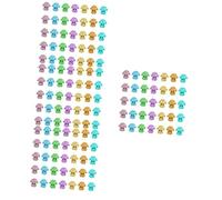 VICASKY 140 piezas de seta luminosa bonsái seta accesorios para juegos de juegos mini estatua de hongos decoración de plantas artificiales decoraciones de hongos plantas de micropaisaje maceta jardín
