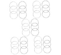 VICASKY 15 pares de cuerdas Erhu profesional de alambre de acero interior y exterior para instrumentos erhu de alta calidad duradera y resonante cuerdas de repuesto para músicos