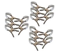 VICASKY 15 Piezas Clips Espaciadores De Saxofón Mantenimiento De Flauta Clip De Reparación De Instrumentos De Viento Clip De Reparación De Saxofón Material De Acero Inoxidable