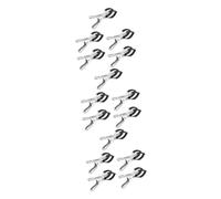VICASKY 15piezas Clips De Reparación Para Saxofón Abrazaderas Para Claves Herramienta De Mantenimiento De Instrumentos Musicales y Resistentes