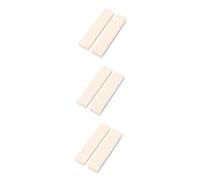 VICASKY 15piezas Sillín De Hueso De Búfalo Para Guitarra Acústica y Ukelele Accesorios De Instrumentos Musicales