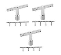 VICASKY 15piezas Teclas De Tuning Para Batería Herramienta De Afinación De Accesorios De Percusión Clave t Para Parche Material Resistente y Duradero